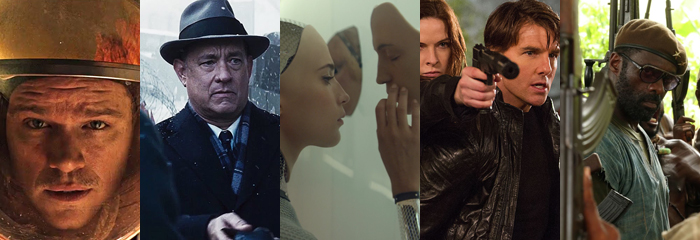 Top 10 Movies of 2015